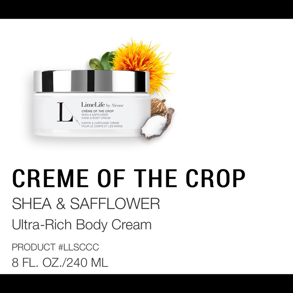 LimeLife Creme of the Crop moisturizing body lotion. NIB, unopened.